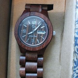 Men's wood watch